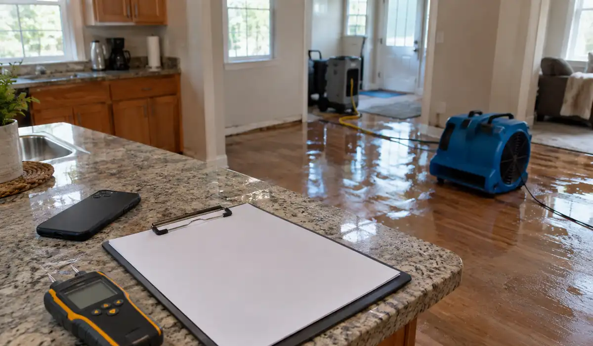 How much does water damage restoration cost in North Carolina?