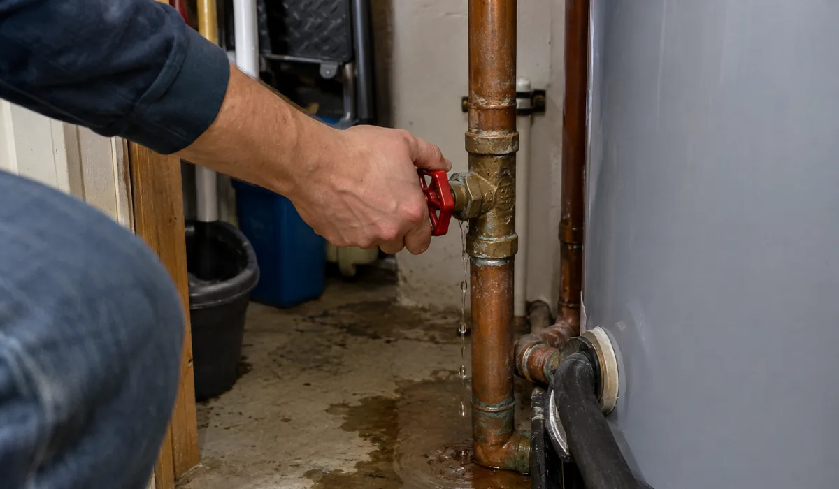 What should you do immediately after water damage?